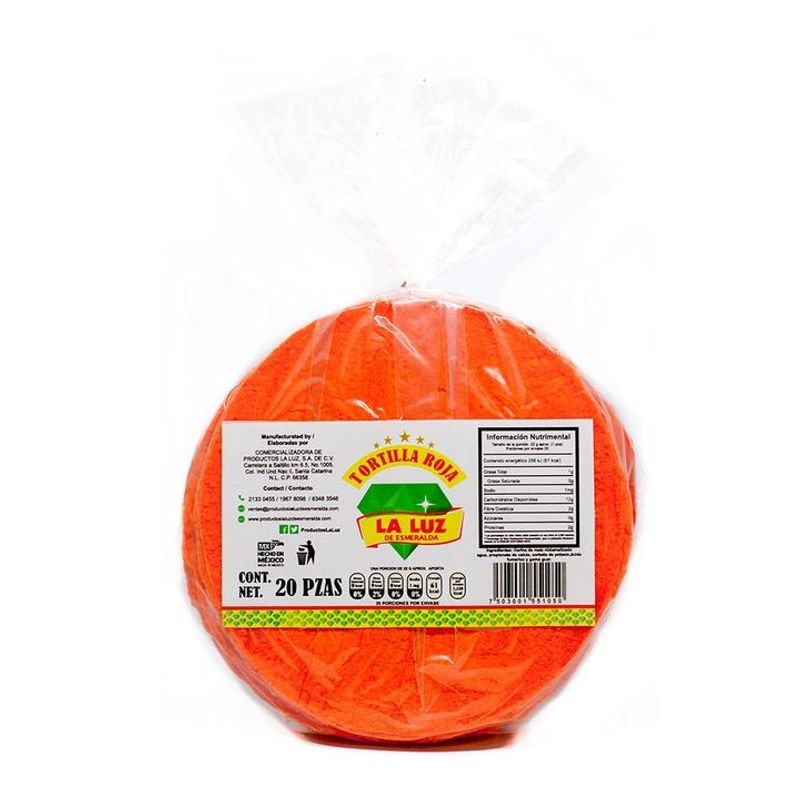 La Luz Red Tortillas 10 oz