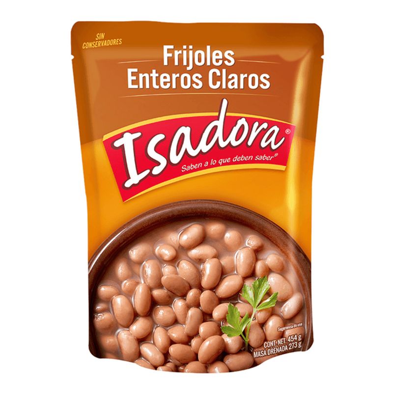 Isadora Whole Light Beans - 16 oz