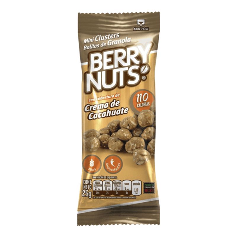 Berry Nuts Peanut Butter Flavor Granola Balls 1 oz