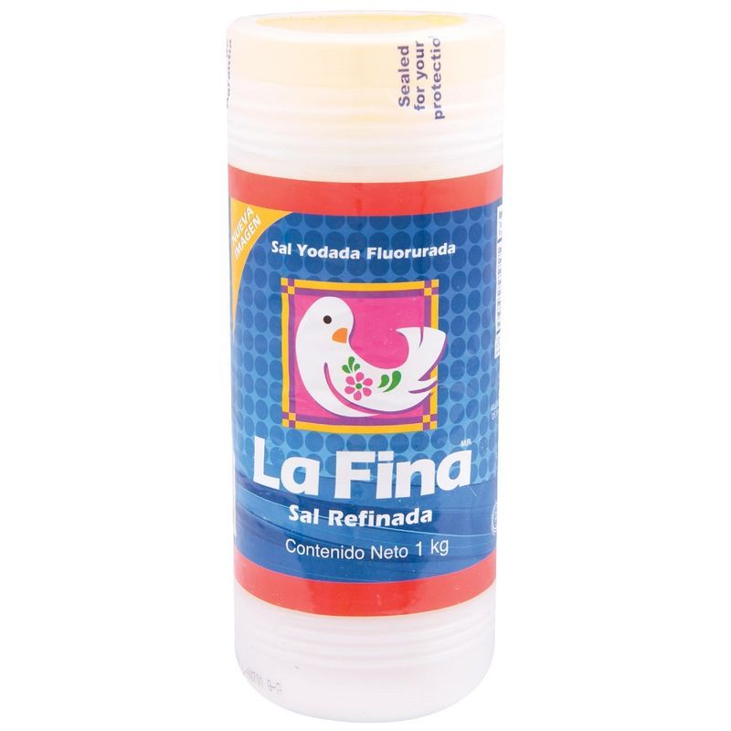 la Fina Iodized and Fluoridated Natural Salt - 26 oz