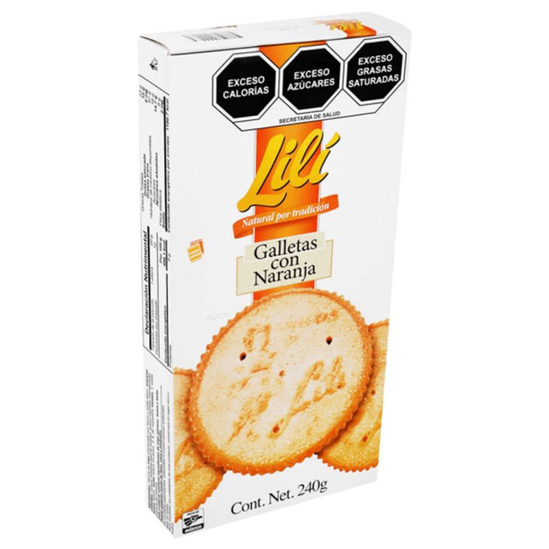 Lili Orange Cookies, 8 oz