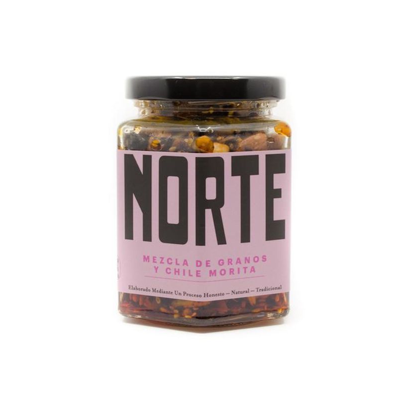 Norte Red Morita Chile Sauce with Grains - 8 oz