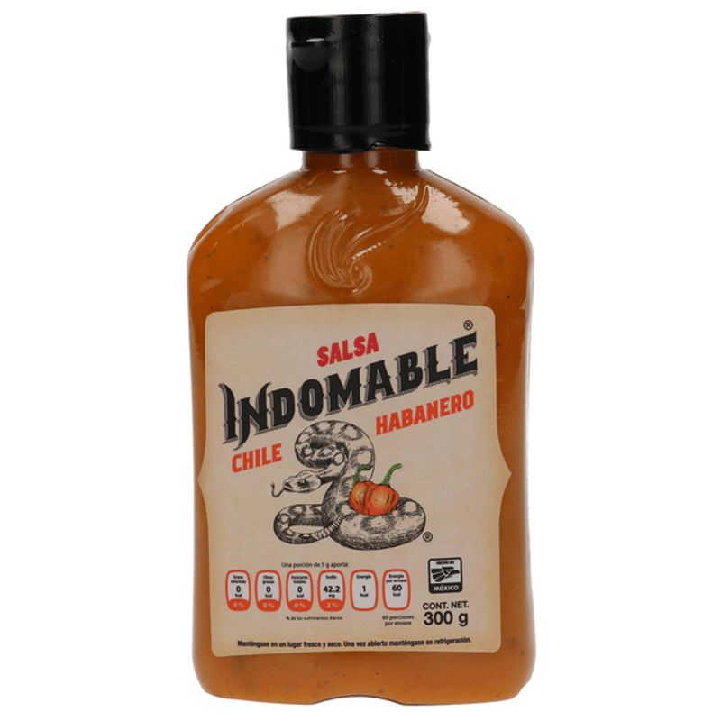 Indomable Habanero Sauce - 11 oz