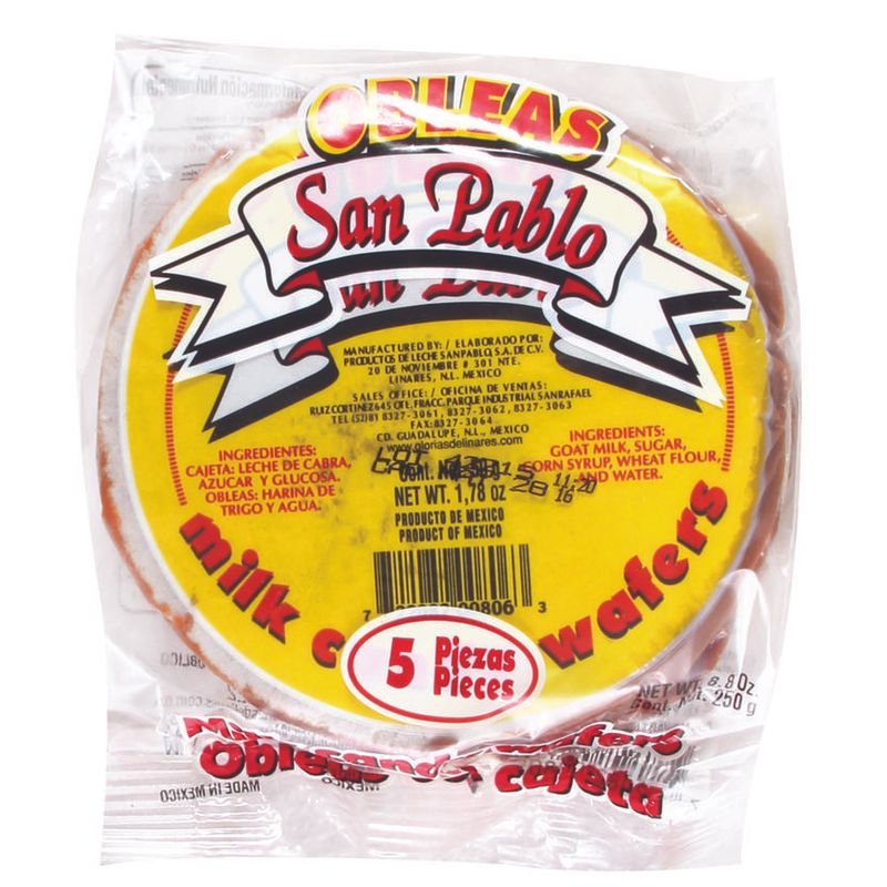 Obleas San Pablo Medium Oblea, 5 Pack 9oz