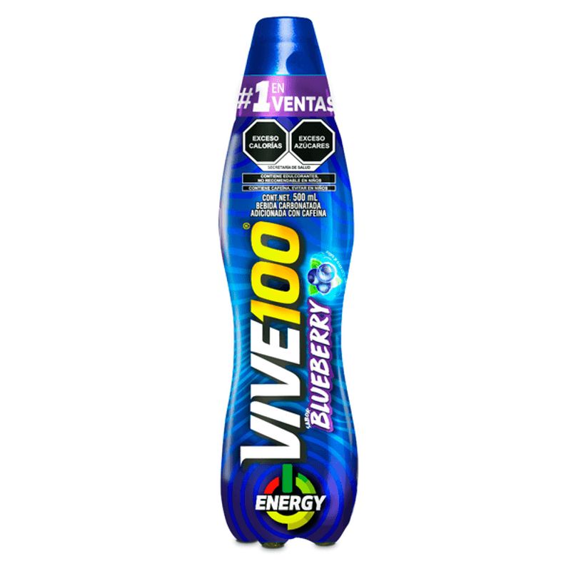 Vive 100 Goy Blueberry Energy Drink 17 oz