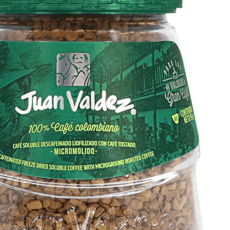 Juan Valdez Decaffeinated Freeze-Dried Coffee - 3 oz