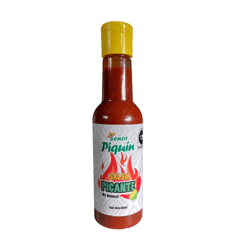 Sr Piquin Hot Sauce, 7 oz