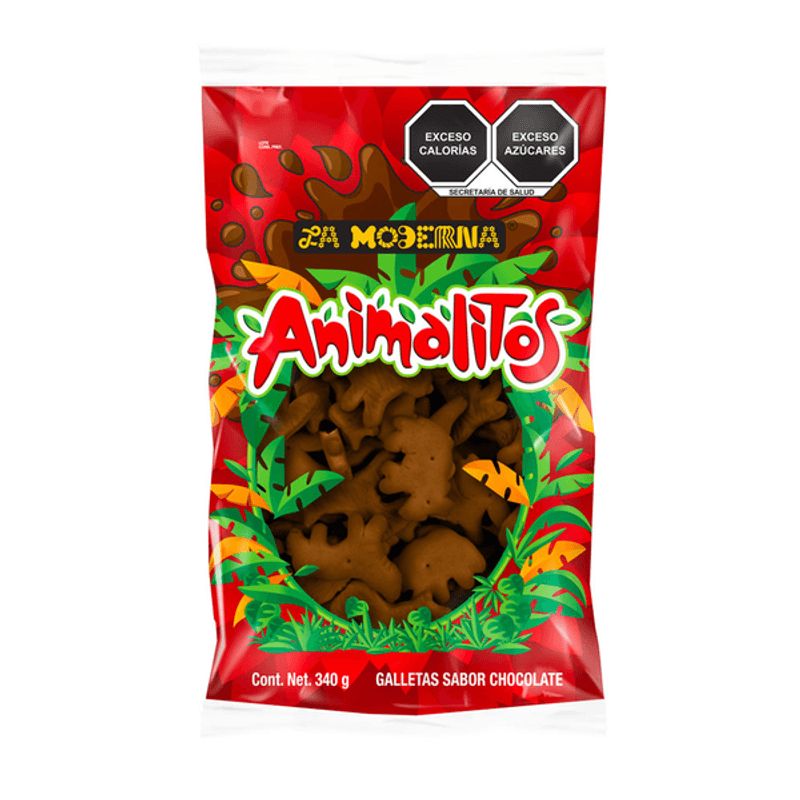 Chocolate Flavor Animalitos Cookies - 12 oz