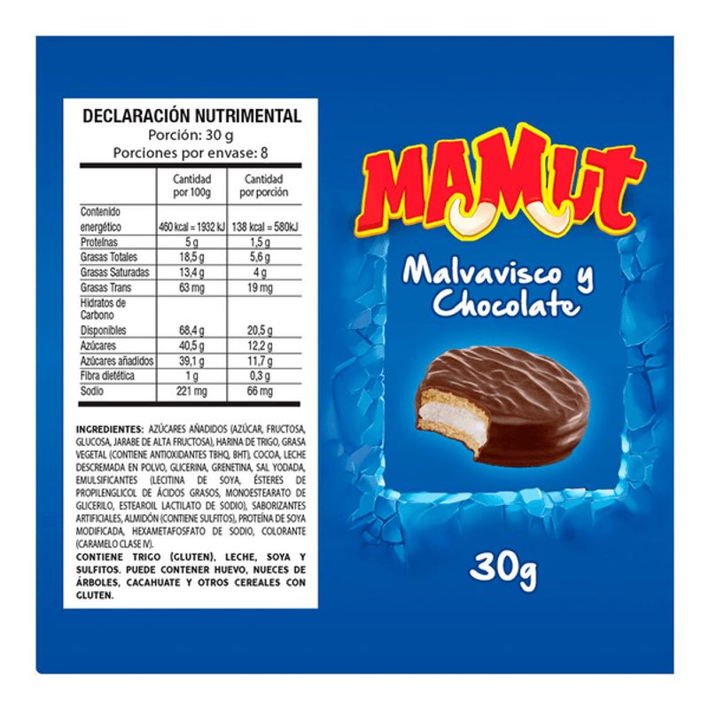 Mamut Chocolate Cookies - 8 packs