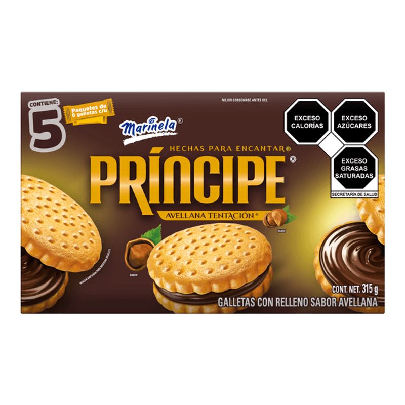 Principe Hazelnut Filled Cookies - 11 oz