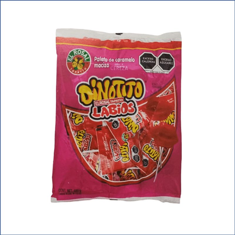 El Rosal Dinotito Lips Lollipop, 1 Piece