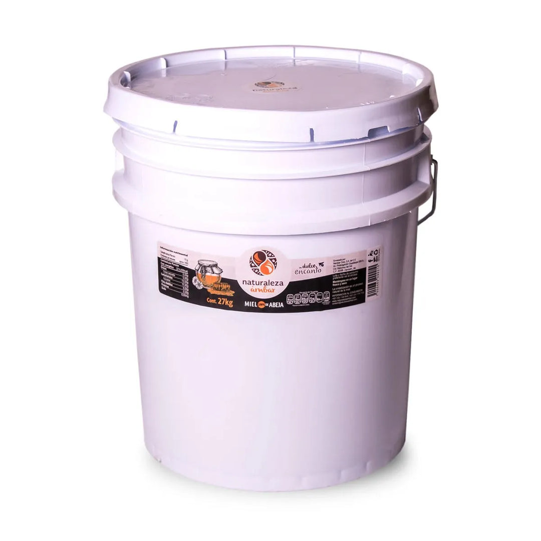 Naturaleza Ambar HDC Bucket of 100% Pure Honey – 953 oz