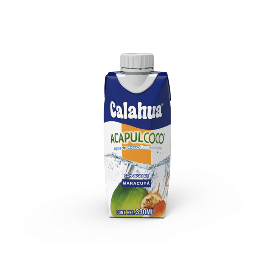 Calahua Acapulcoco Passion Fruit Coconut Water 12 oz