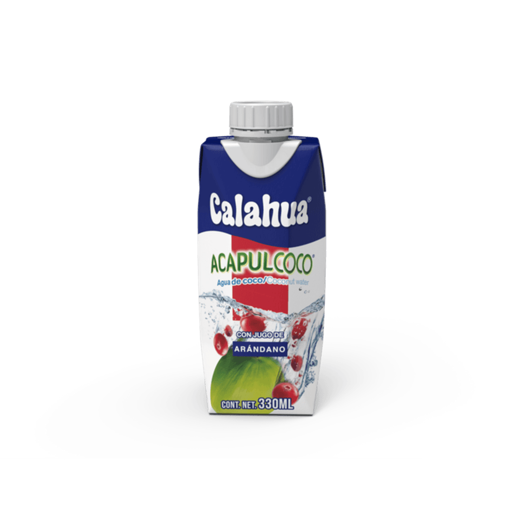 Calahua Acapulcoco Cranberry Coconut Water 12 oz