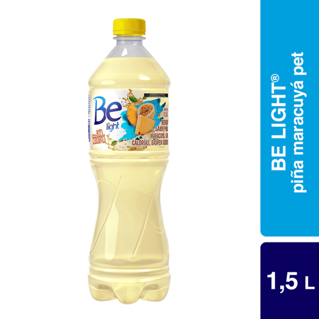 Be Light Flavored Water - Pineapple and Passion Fruit Flavor - 51 oz