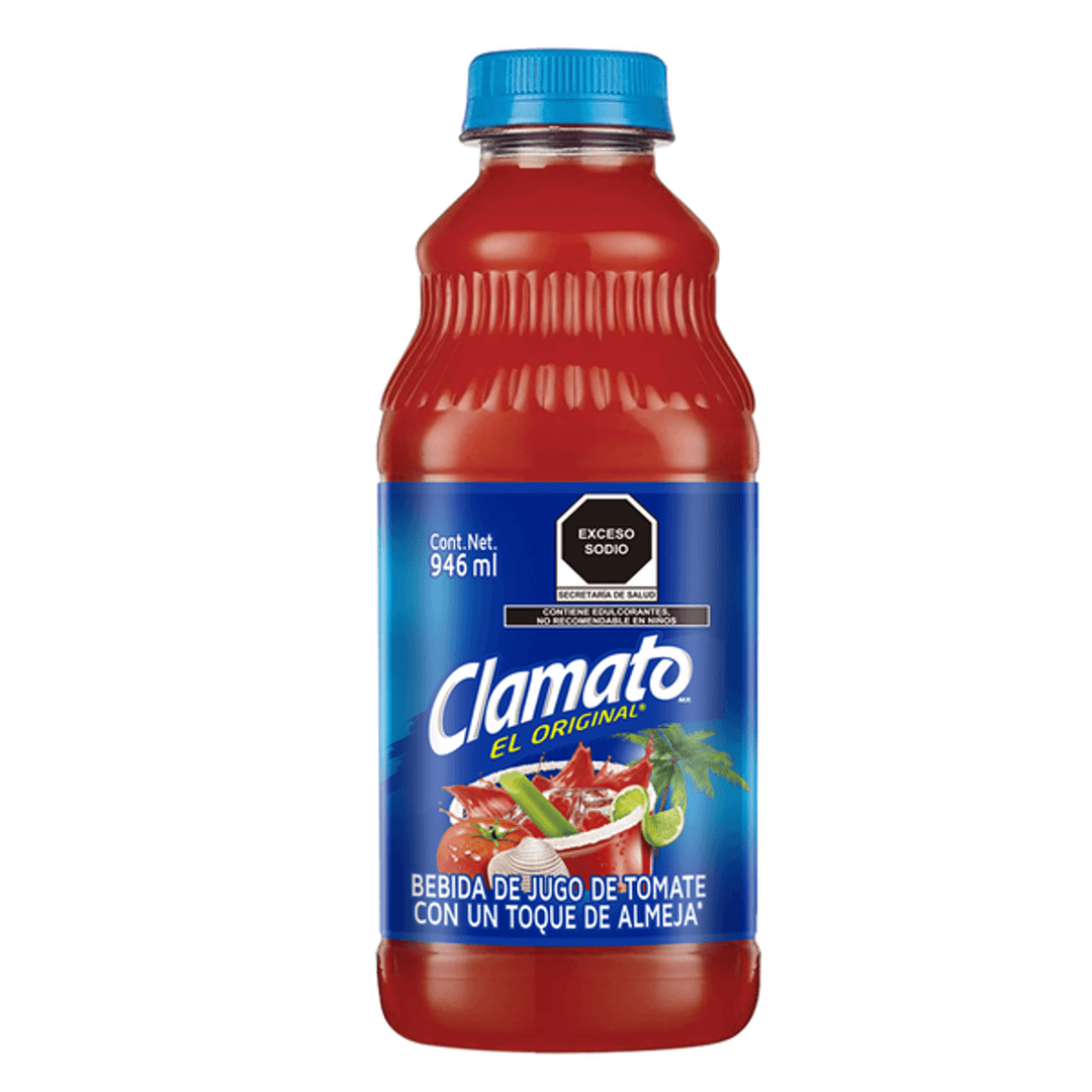 Clamato El Original Tomato & Clam Juice – 32 oz