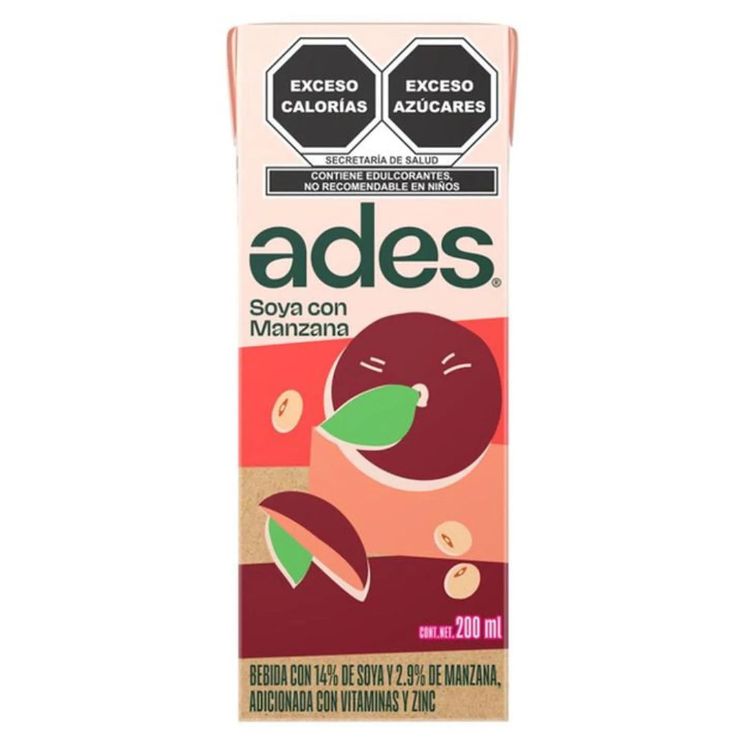 Ades Vegetable Origin Apple Drink 7 oz