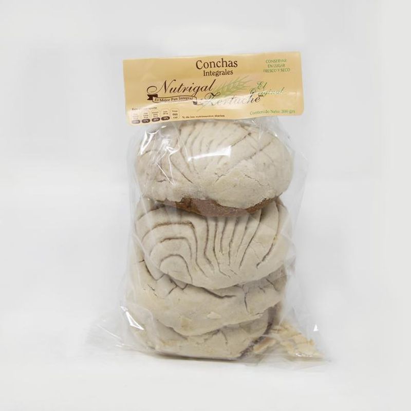Nutrigal Zertuche Whole Wheat Conchas 4 Pack