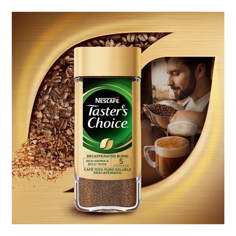 Nescafé Taster's Choice Decaffeinated Soluble Coffee Jar - 4 oz