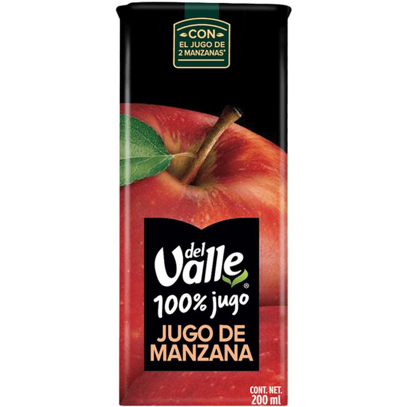 Del Valle 100% Apple Juice from Concentrate 7 oz