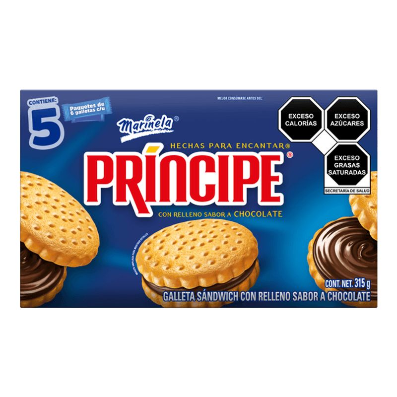 Marinela Prince Chocolate Cookies - 11 oz