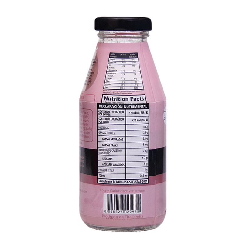 Thai Coco Strawberry Coconut Drink, 9 oz