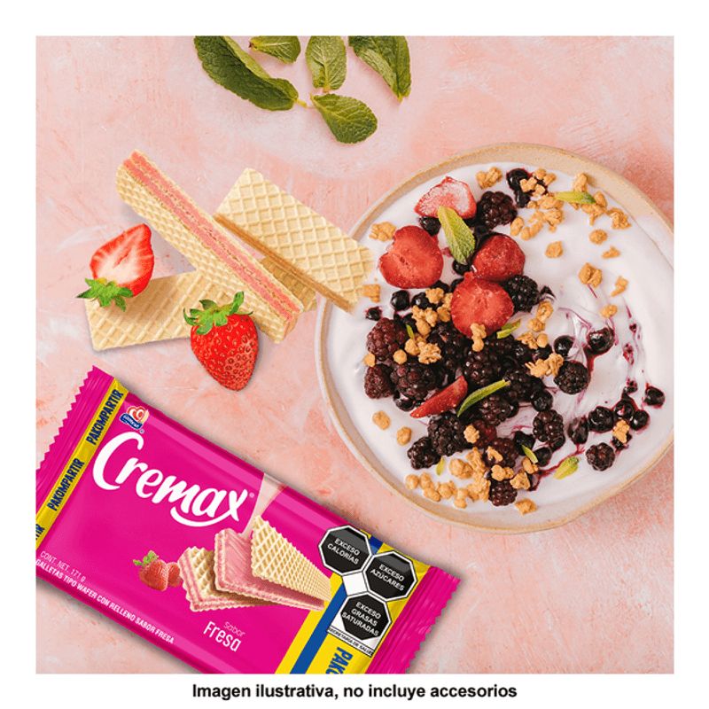 Gamesa Cremax Strawberry Flavor Cookies, 6 oz