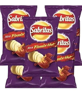Sabritas Xtra Flamin Hot 5 pack - 1.58oz