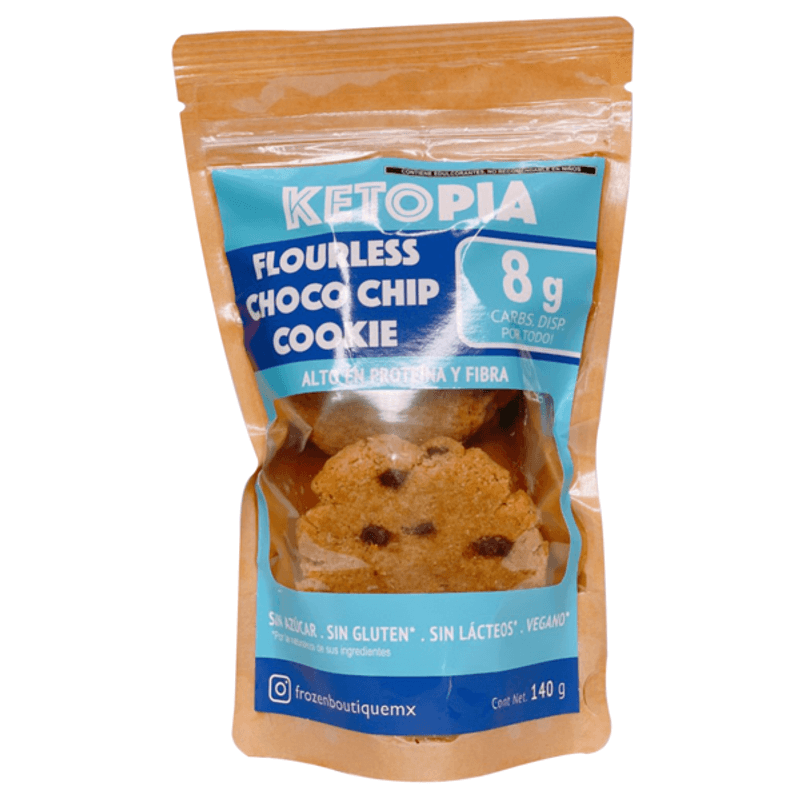 Ketopia Flourless Chocolate Chip Cookies 5 oz