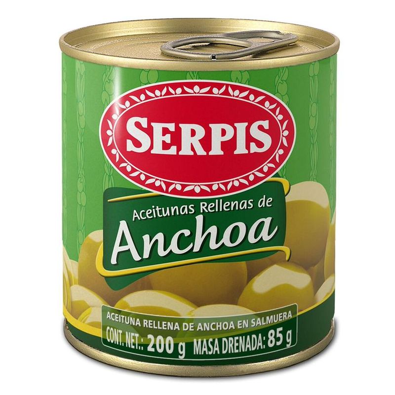 Serpis Stuffed Olives with Anchovy 7 oz