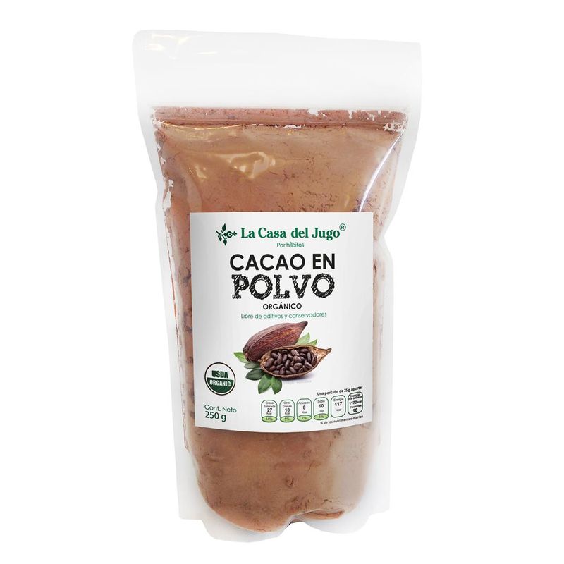 la Casa del Jugo Organic Cocoa Powder - 9 oz