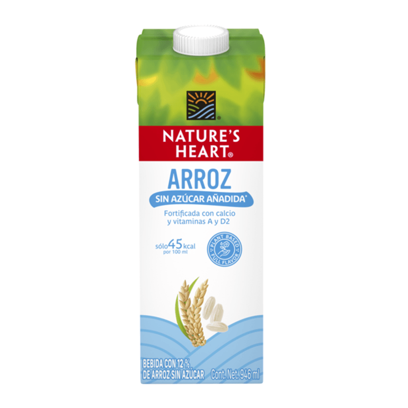 Nature's Heart Sugar-Free Organic Rice Liquid Food 32 oz