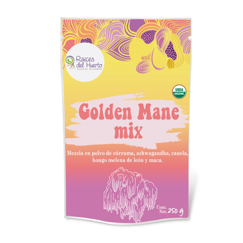 Raíces del Huerto Organic Golden Mane Mix, 8.8 oz