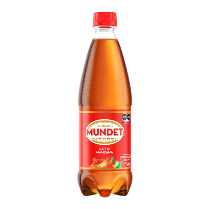 Sidral Mundet Apple Flavor Soda - 20 oz