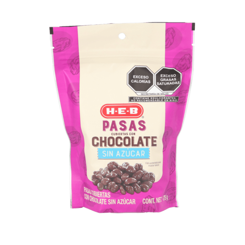 HEB Sugar-Free Chocolate Covered Raisins, 6 oz