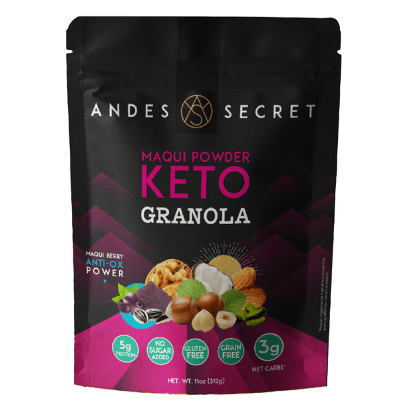 Andes Secret Maqui Keto Granola, 11 oz