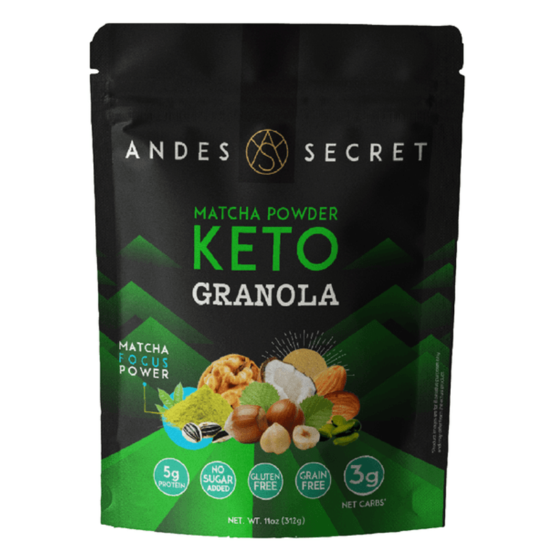 Andes Secret Matcha Keto Granola, 11 oz