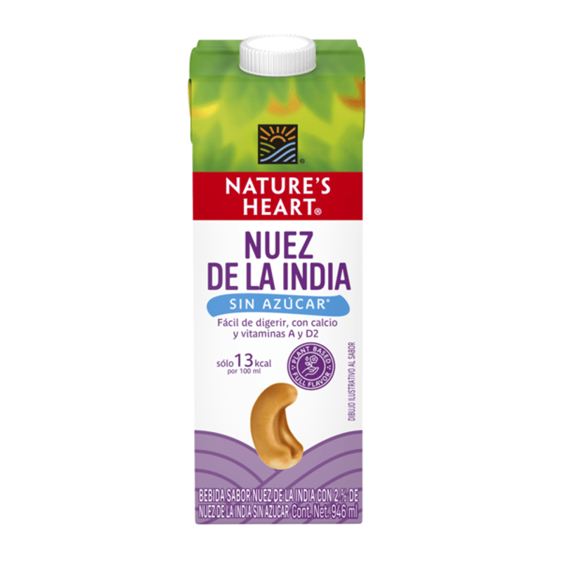 Nature's Heart Sugar-Free Cashew Liquid Food 32 oz