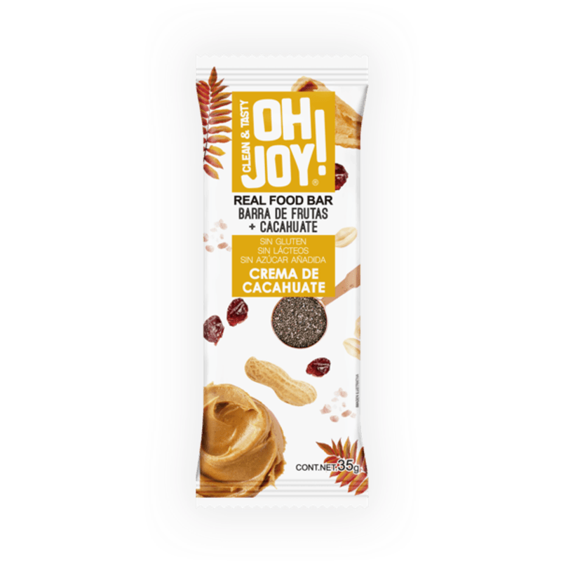 Oh Joy! Peanut and Chia Bar - 1.2 oz