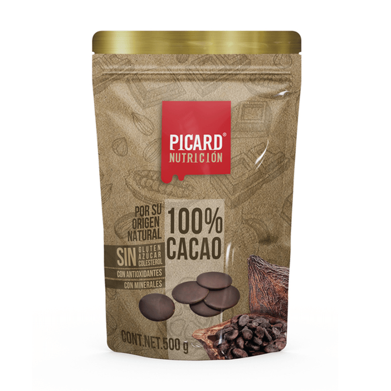 Picard 100% Cacao Disk, 18 oz