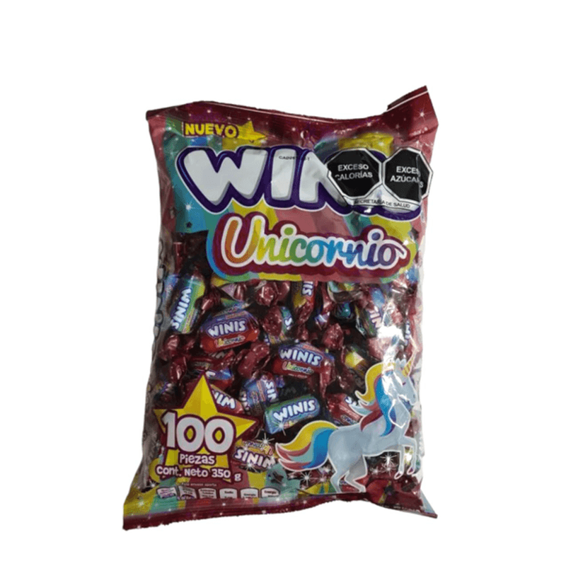 Winis Unicorn, 100 Pcs (350 g)