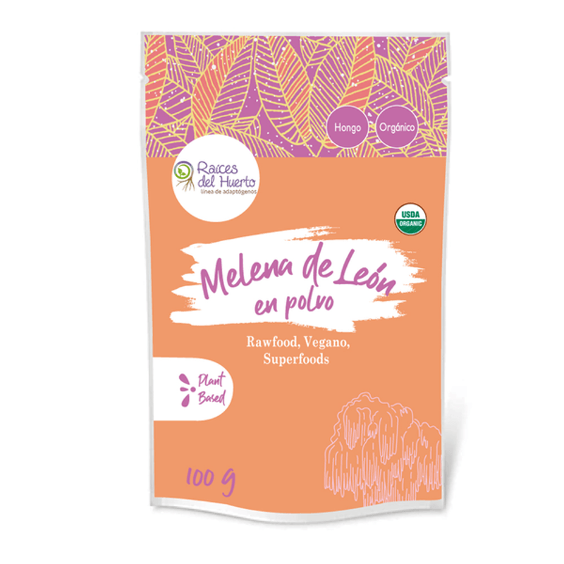 Raíces del Huerto Organic Lion's Mane Powder, 3.5 oz