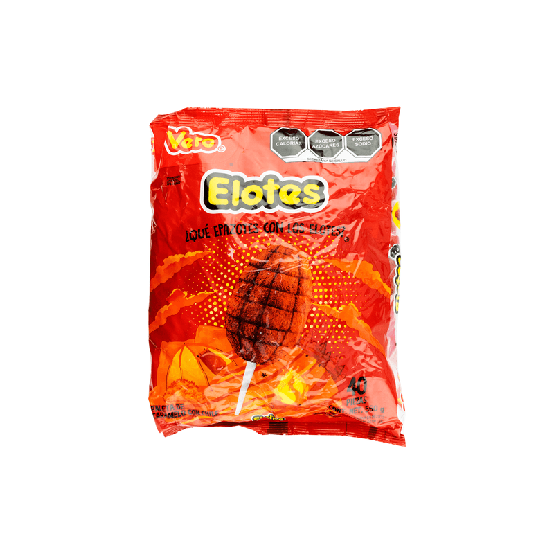 Vero Corn Elote Lollipops, 40 Pieces (560 g)