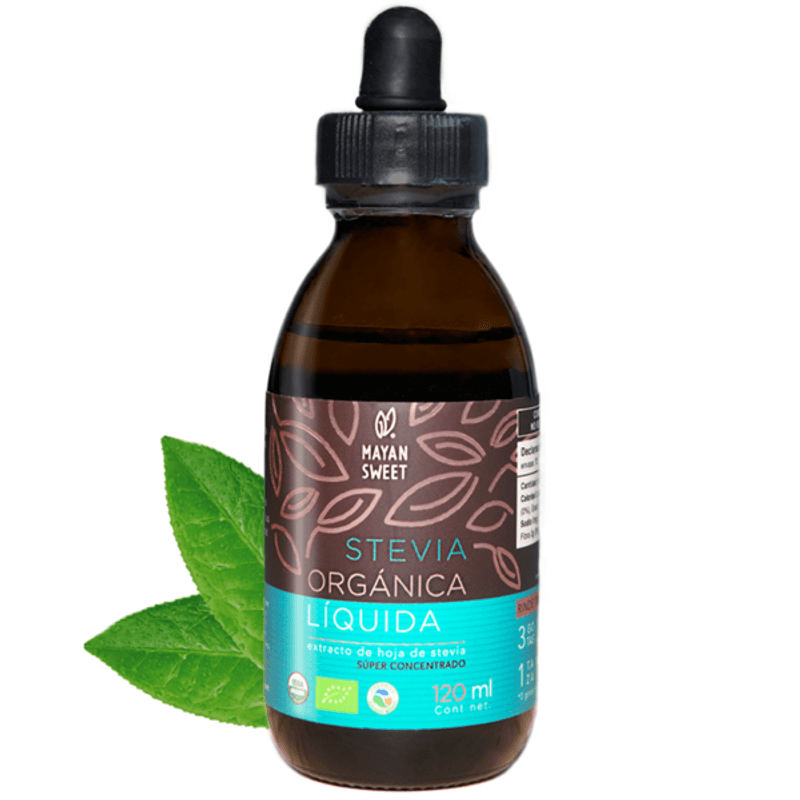 Organic Herbal Liquid Stevia Extract - 4 oz