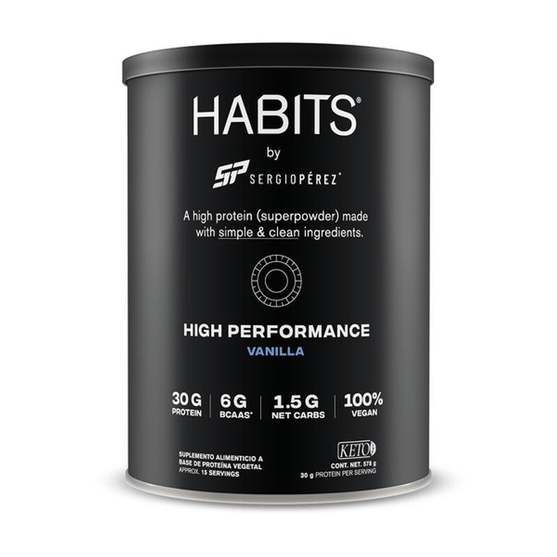Habits High Performance Plant Protein Vanilla, 2.4 lb