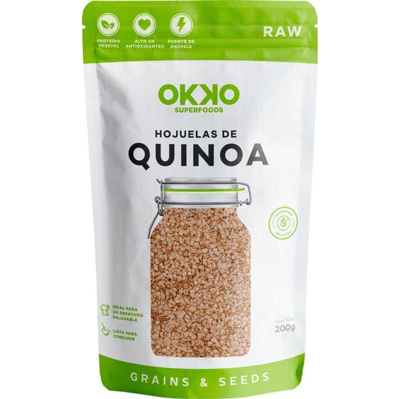 Okko Super Foods Factory Quinoa Flakes - 7 oz