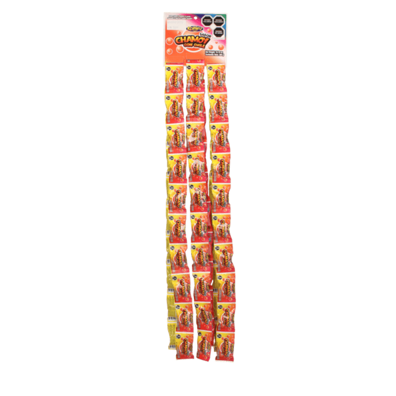 Produmsa Chamoy Chili Candy Strip, 60 Pcs