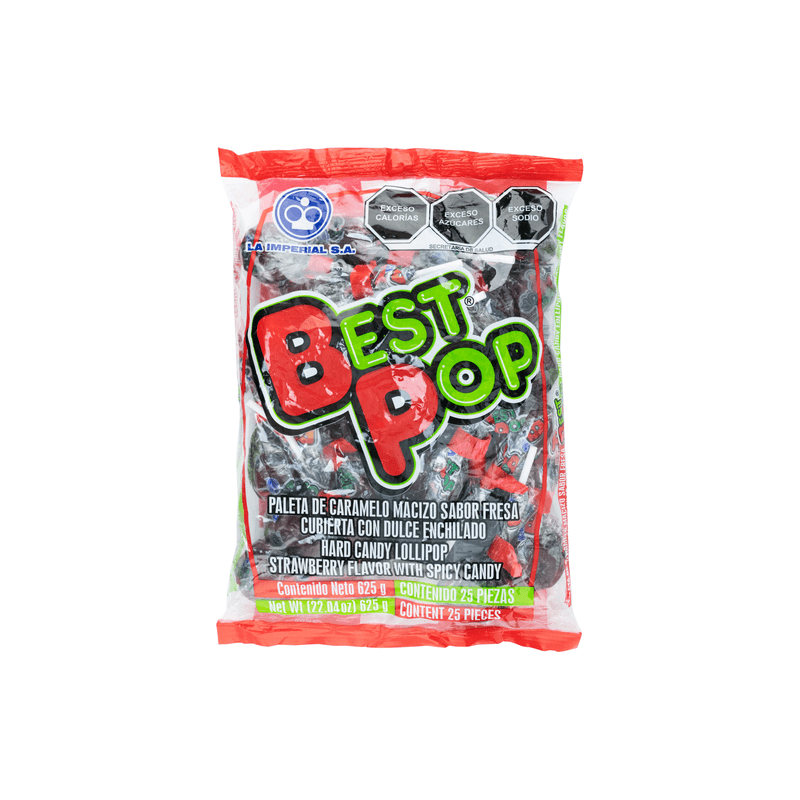 Best Of X ＆ Ｘ Singles　店頭POP Best Pop Lollipop - 1 Piece – El Sabor Market
