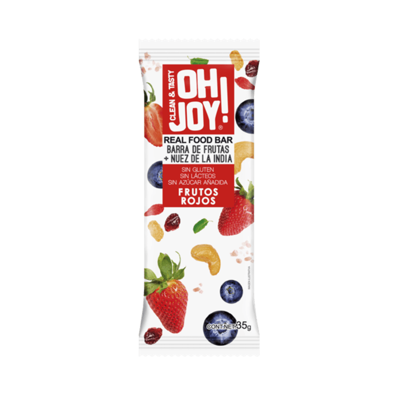 Oh Joy! Red Fruits Bar - 1.2 oz