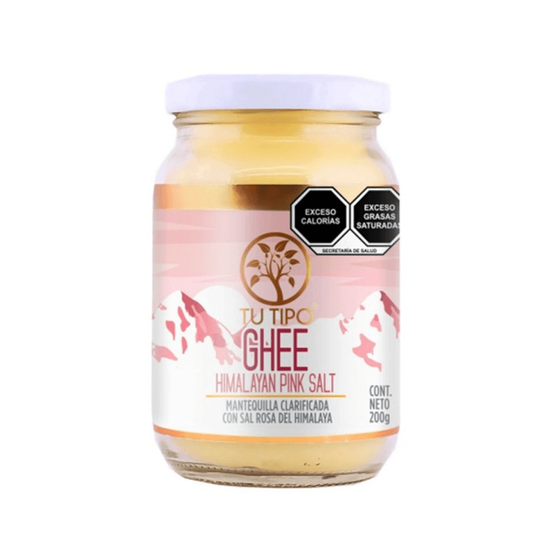 Tu Tipo Clarified Butter Ghee with Himalayan Salt, 7 oz